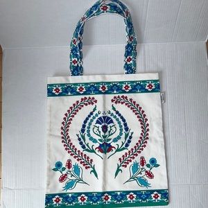 The British Museum Floral Tote Bag